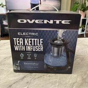Ovente Electric Tea Kettle with Infuser